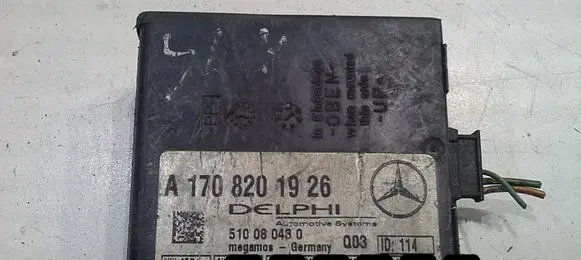 Mercedes-Benz SLK R170 Engine control unit/module 1708201926
