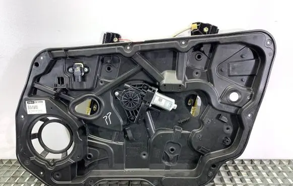 Front door window regulator with motor