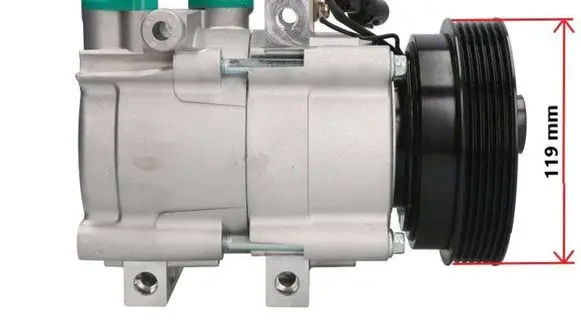 Hyundai Tucson JM Air conditioning (A/C) compressor (pump) 97701-2E200 10-1509 851838N