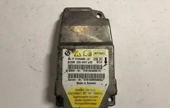 BMW 5 E60 E61 Airbag control unit/module 9145400 6577914540001 31914540001Y