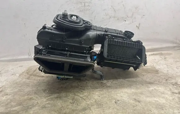 Interior heater climate box assembly