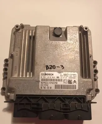 Citroen C5 Engine control unit/module 0281018046 9678615580 9667187080