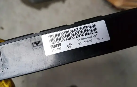 BMW X5 E53 Parking PDC sensor display screen 3435201