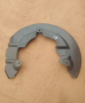 Volvo V40 Front brake disc dust cover plate 31317159