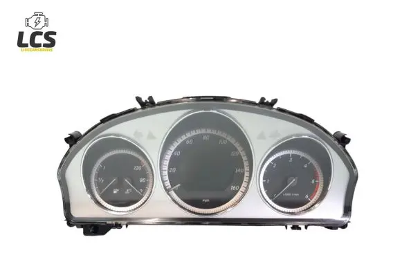 Mercedes-Benz C W204 Speedometer (instrument cluster) A2049002705 A2049015000 A2C53414743