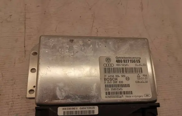 Audi A6 S6 C5 4B Gearbox control unit/module 4B0927156ES 0260002830 ZF6058006320