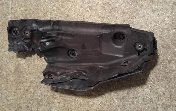 BMW 7 E65 E66 Engine cover (trim) 7788912 14011812