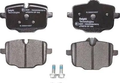 BMW 5 G30 G31 G38 Brake pads (rear) LP3579 34216867175 34216870552