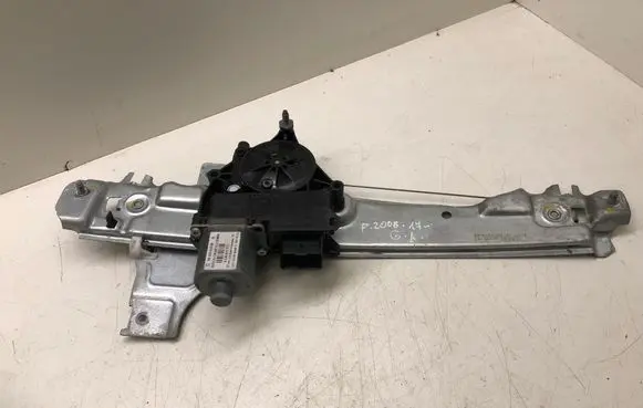 Peugeot 2008 I Rear door window regulator with motor 9816401580