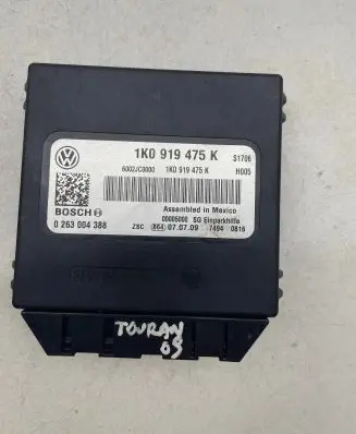 Volkswagen Touran I Parking PDC control unit/module 1K0919475K 0263004388