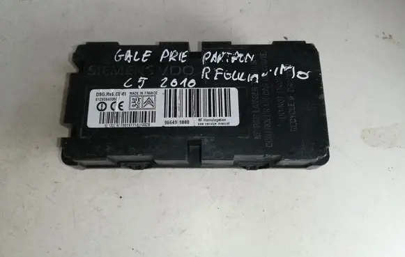 Citroen C5 Tire pressure control unit 9664919880