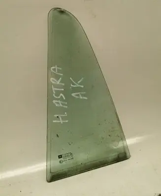 Rear vent window glass