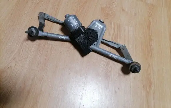 Peugeot 206 Front wiper linkage and motor 0390241523 3397020578