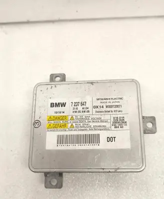 BMW 5 F10 F11 Headlight ballast module Xenon 7237647 W003T20071