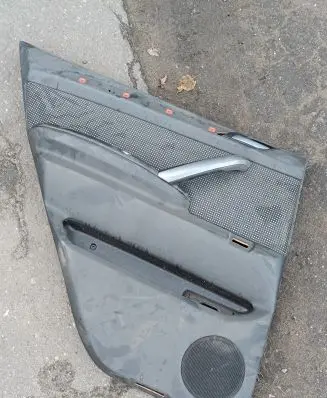 Rear door card panel trim
