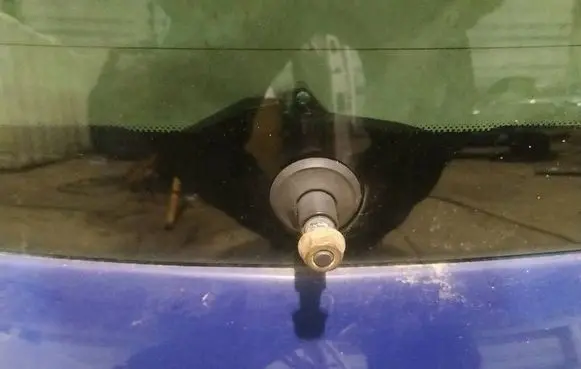 Opel Corsa E Rear window wiper motor 