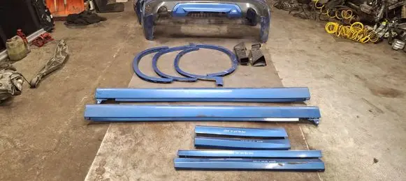 BMW X1 F48 F49 Bumpers kit 51118072773 8072773 51118072810