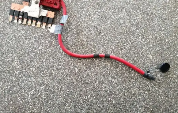 BMW 7 F01 F02 F03 F04 Positive cable (battery) 9151347 9151345
