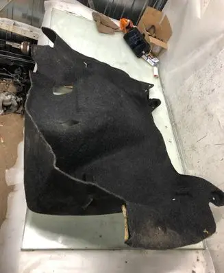 Nissan Qashqai J12 Trunk/boot side trim panel 