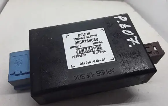 Peugeot 607 Alarm control unit/module 9655164080