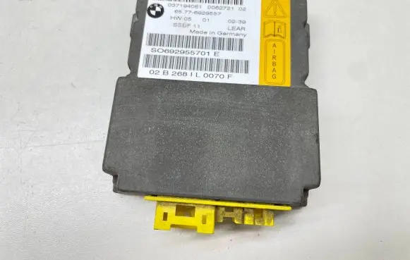 BMW 7 E65 E66 Airbag control unit/module 65776929557 037194061