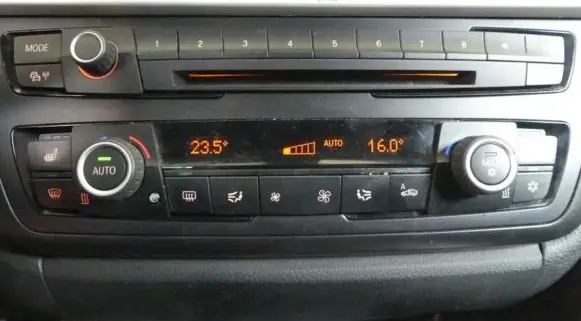 BMW 3 F30 F35 F31 Climate control/heater control trim 9261096 IMPRK1198872