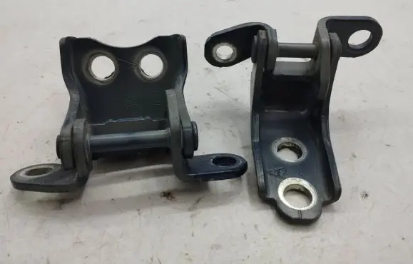 Front door hinge set