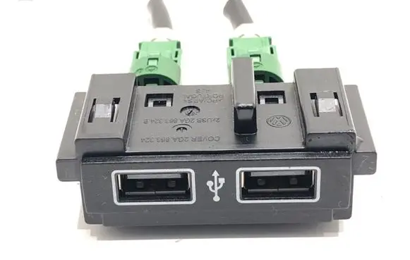 Volkswagen T-Roc USB socket connector 2GA863324B