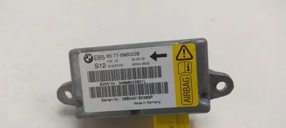 BMW 7 E65 E66 Airbag deployment crash/impact sensor 65776960228 6960228