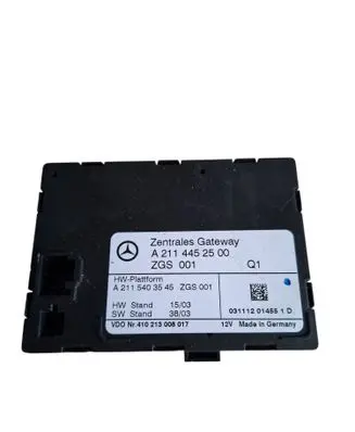 Mercedes-Benz E W211 Gateway control module A2114452500