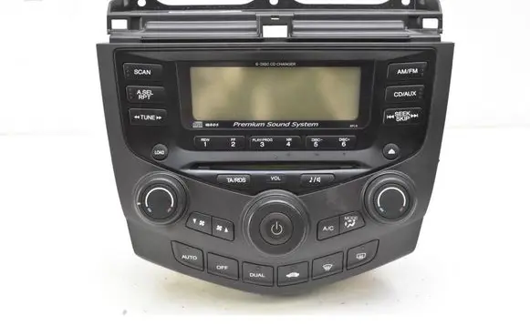 Honda Accord Radio/CD/DVD/GPS head unit 39050SEDG200M