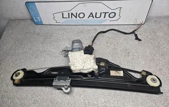 BMW 5 E60 E61 Rear door window regulator with motor 7184743 7184745