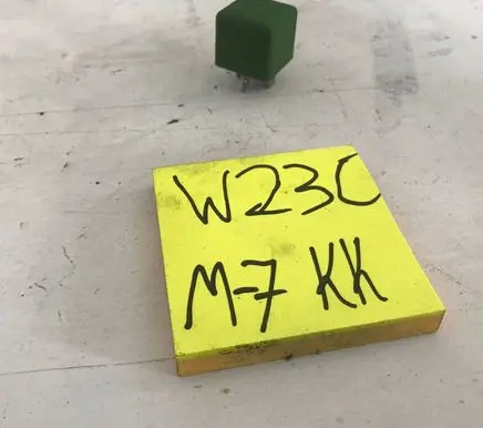 Opel Astra G Other relay 93447012