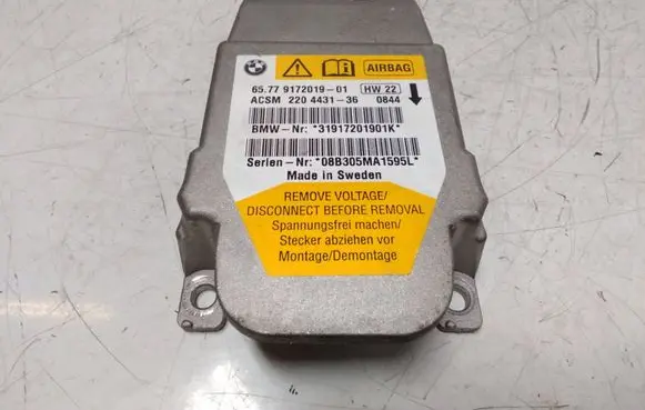 BMW 5 E60 E61 Airbag control unit/module 6577917201901 220443136