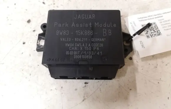 Jaguar XF X250 Parking PDC control unit/module 9W8315K866 604211 0906100656