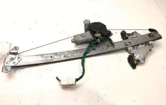 Front door window regulator with motor