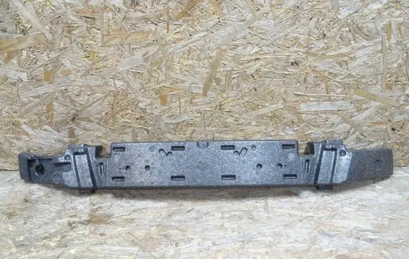Front bumper foam support bar