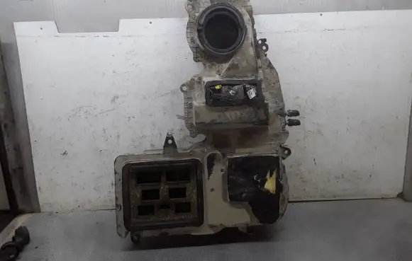 Interior heater climate box assembly