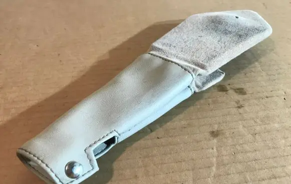 Jaguar XJ X308 Handbrake lever cover (leather/fabric) 