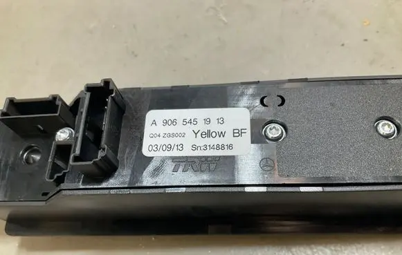 Electric window control switch