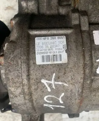 Audi A6 S6 C6 4F Air conditioning (A/C) compressor (pump) 4F0260805D 20060500347