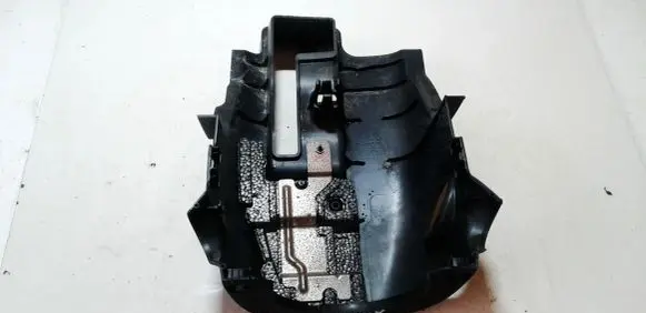 Steering wheel column trim