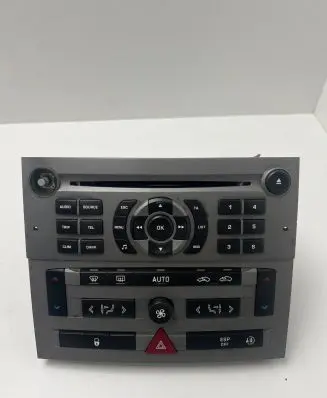 Peugeot 407 Climate control unit 96470290XT 96573322 VP4PUH18C612FG