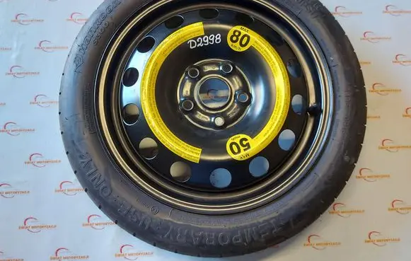 Volkswagen Golf V R16 spare wheel 1K0601027F