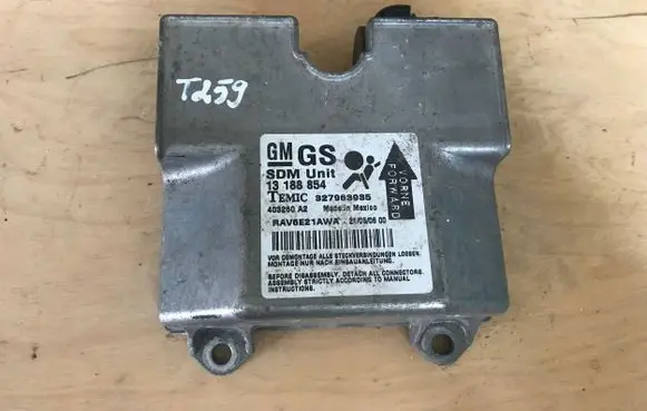 Opel Zafira B Airbag control unit/module 13188854
