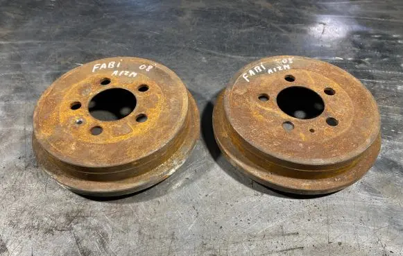 Skoda Fabia Mk2 (5J) Rear brake disc