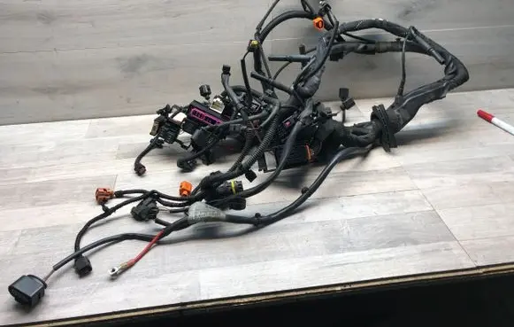 Audi A6 S6 C7 4G Engine installation wiring loom 4G1971072GF