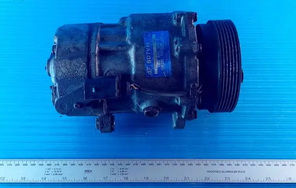 Volkswagen Sharan Air conditioning (A/C) compressor (pump) 7M3820803B 1283 6M2H19D629