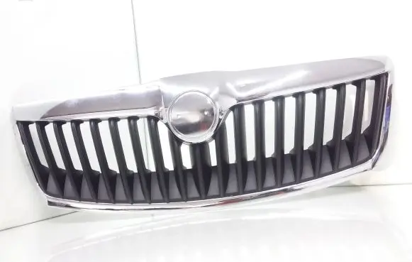 Skoda Octavia Mk2 (1Z) Front bumper upper radiator grill 1ZD853661A 1ZD853688B