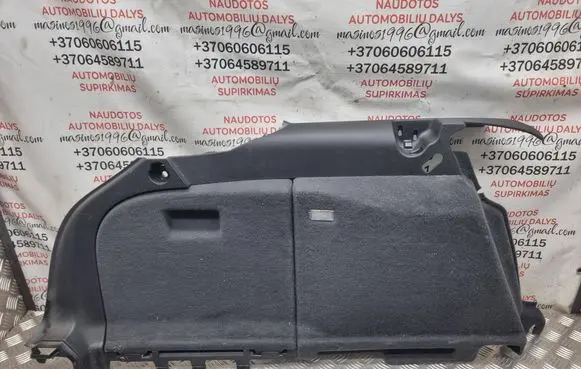 Audi A4 S4 B8 8K Trunk/boot lower side trim panel 8K9863879